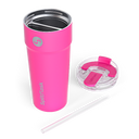 30oz Dual-Chamber Tumbler — Felicia Fuchsia
