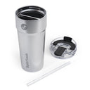 30oz Dual-Chamber Tumbler — Sandy Silver