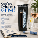 Can You Drink on a GLP-1? Alcohol, Water, and Electrolytes