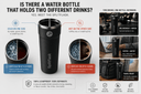 Is there a water bottle that holds two different drinks?