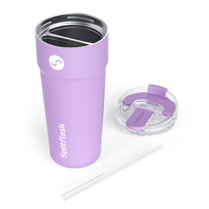 30oz DUAL BEVERAGE TUMBLER - Splitflask: 2-In-1 Stainless Steel Tumbler