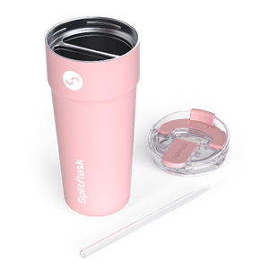 30oz DUAL BEVERAGE TUMBLER - Splitflask: 2-In-1 Stainless Steel Tumbler