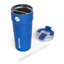 30oz DUAL BEVERAGE TUMBLER - Splitflask: 2-In-1 Stainless Steel Tumbler