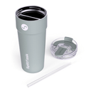2-IN-1 STAINLESS STEEL TRAVEL MUG