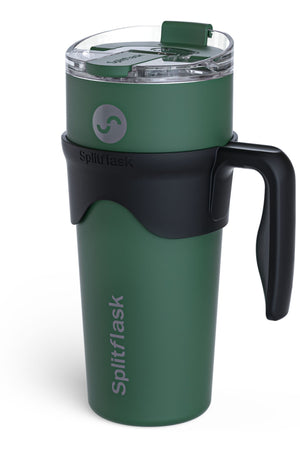30oz TUMBLER HANDLE (Ships in September) - Splitflask: 2-In-1 Stainless Steel Tumbler