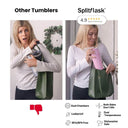 Splitflask before and after