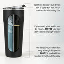 2-IN-1 STAINLESS STEEL TRAVEL MUG