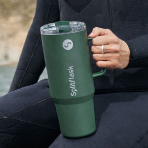 DUAL CHAMBER 40oz TUMBLER w/ HANDLE (In-Production)