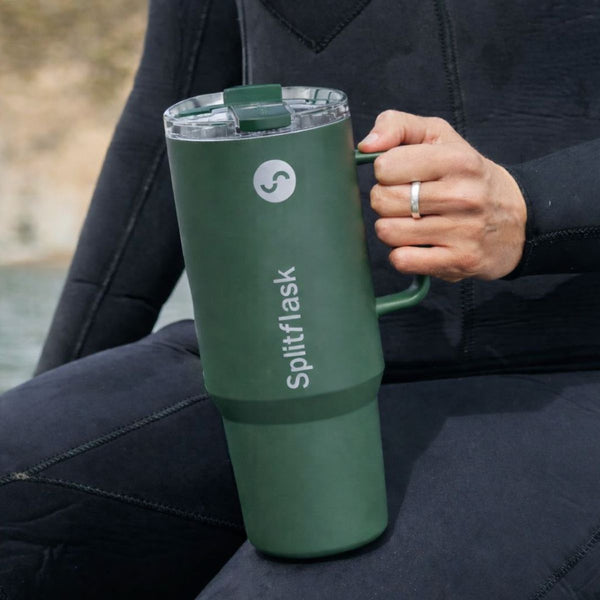 DUAL CHAMBER 40oz TUMBLER w/ HANDLE (In-Production)